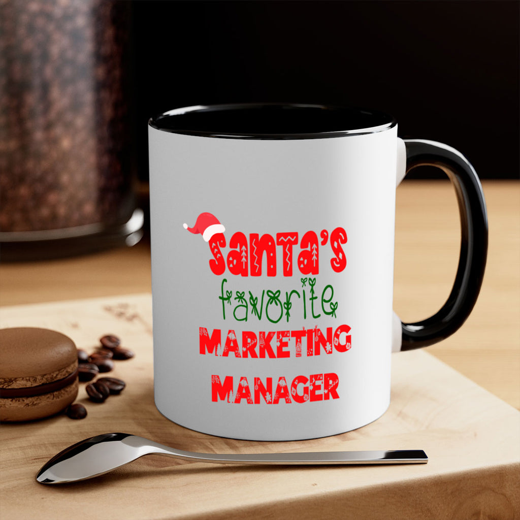 santas favorite marketing manager style 940#- christmas-Mug / Coffee Cup