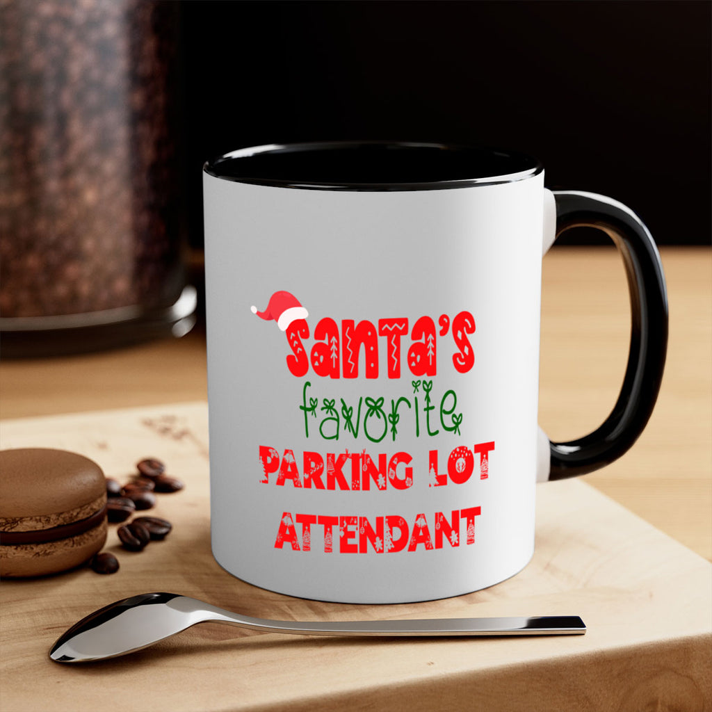 santas favorite parking lot attendant style 999#- christmas-Mug / Coffee Cup