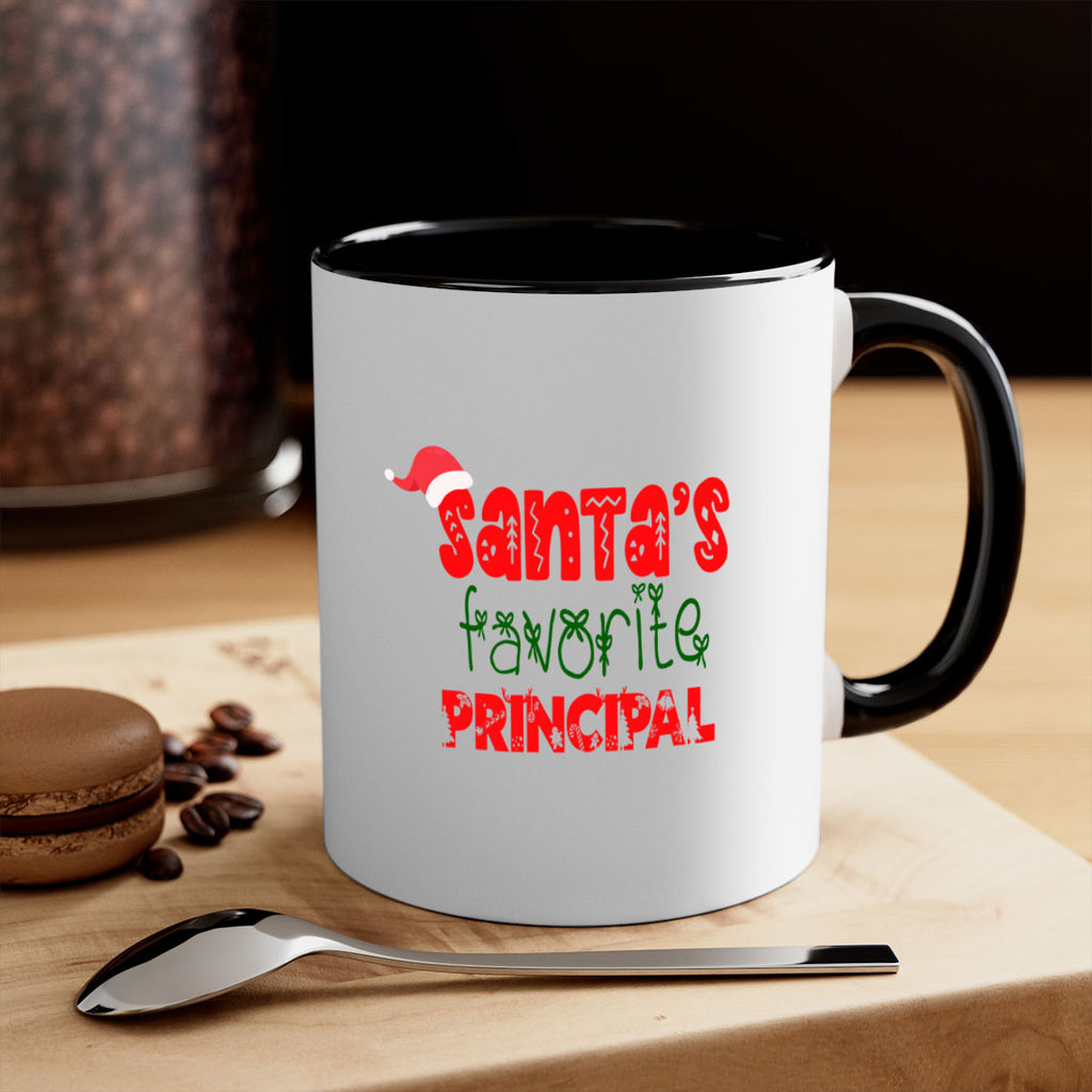 santas favorite principal style 1037#- christmas-Mug / Coffee Cup