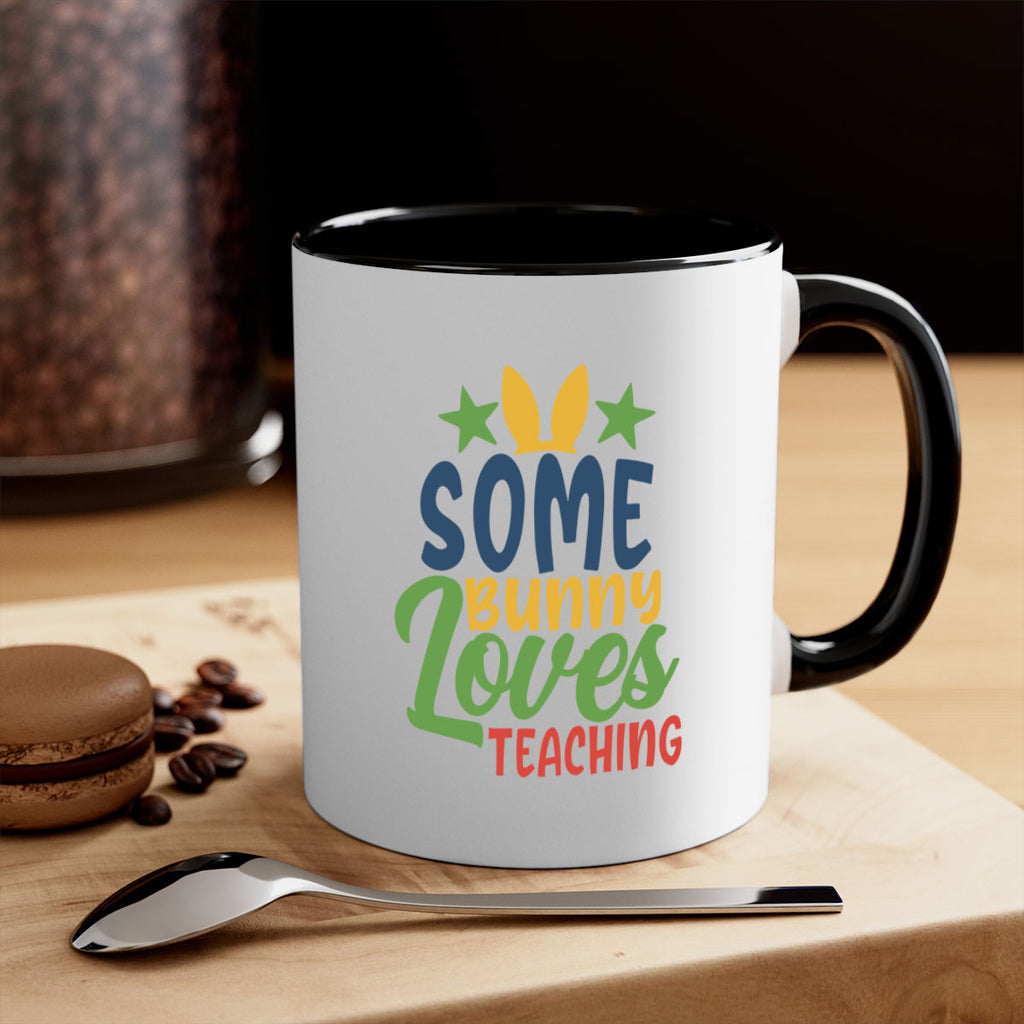 some bunny loves teaching Style 150#- teacher-Mug / Coffee Cup