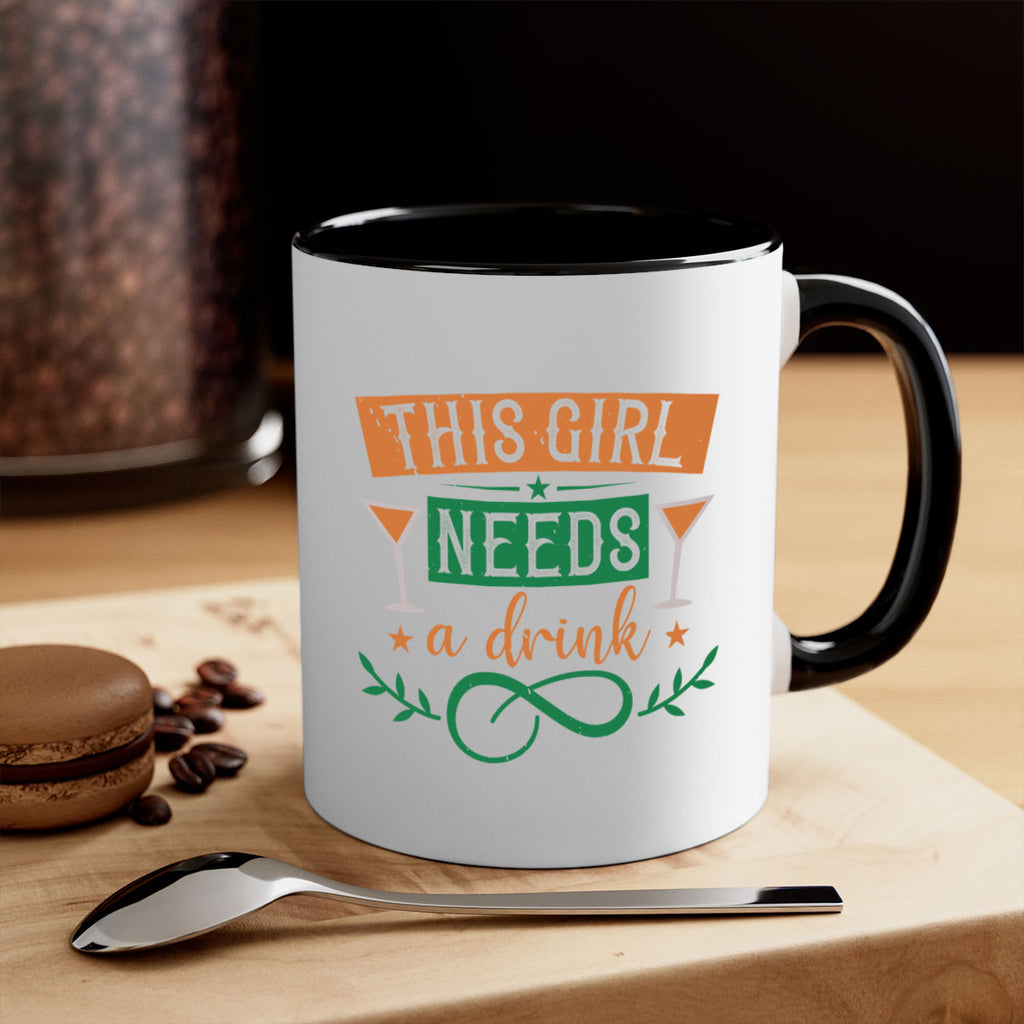 this girl needs a drink 1#- mardi gras-Mug / Coffee Cup