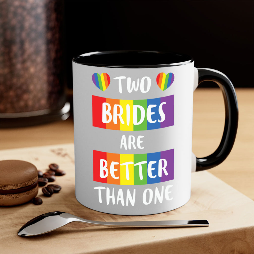two brides are better than lgbt 8#- lgbt-Mug / Coffee Cup