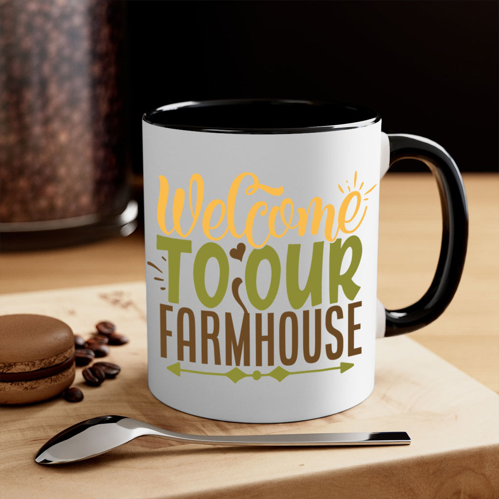 welcome to our farmhouse 2#- Farm and garden-Mug / Coffee Cup