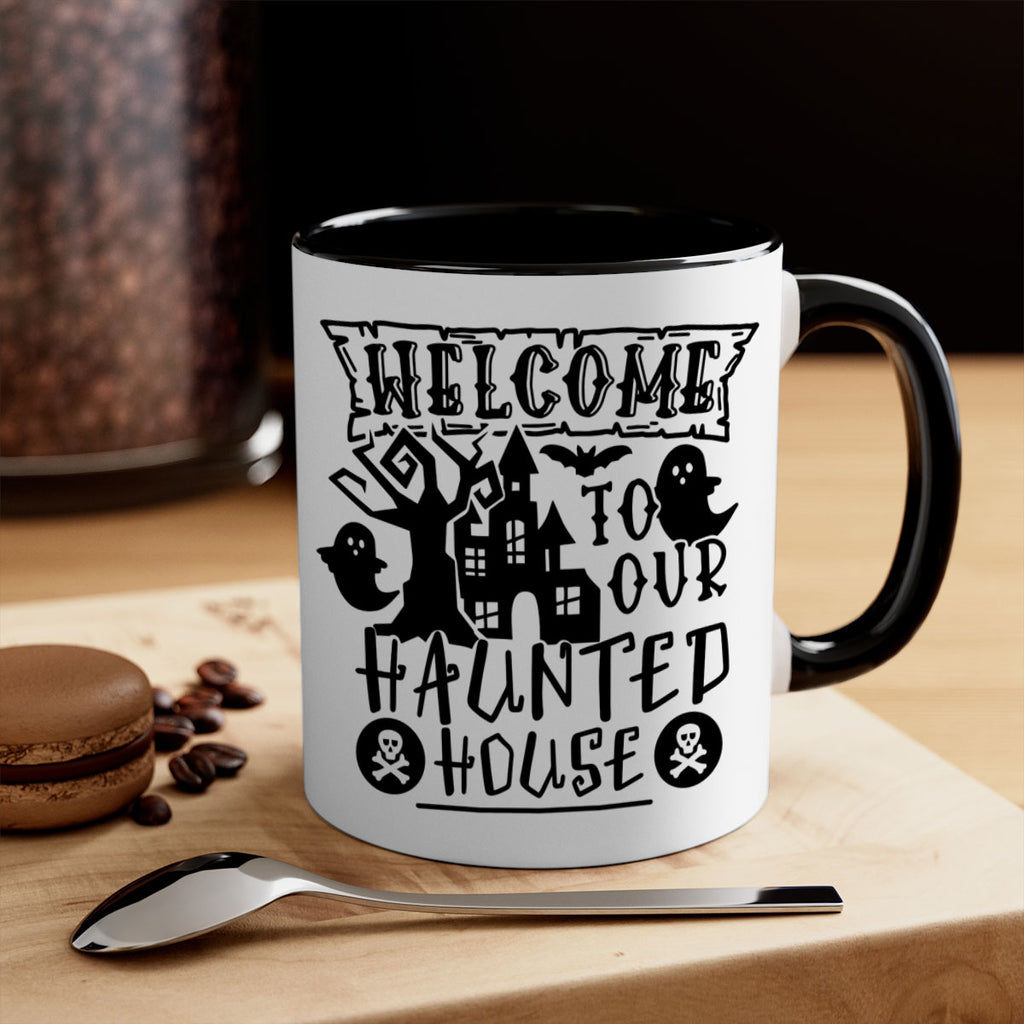 welcome to our haunted house 13#- halloween-Mug / Coffee Cup
