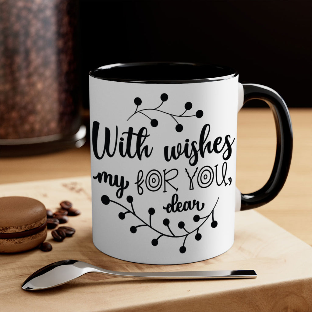 with wishes for you, my dear style 1245#- christmas-Mug / Coffee Cup