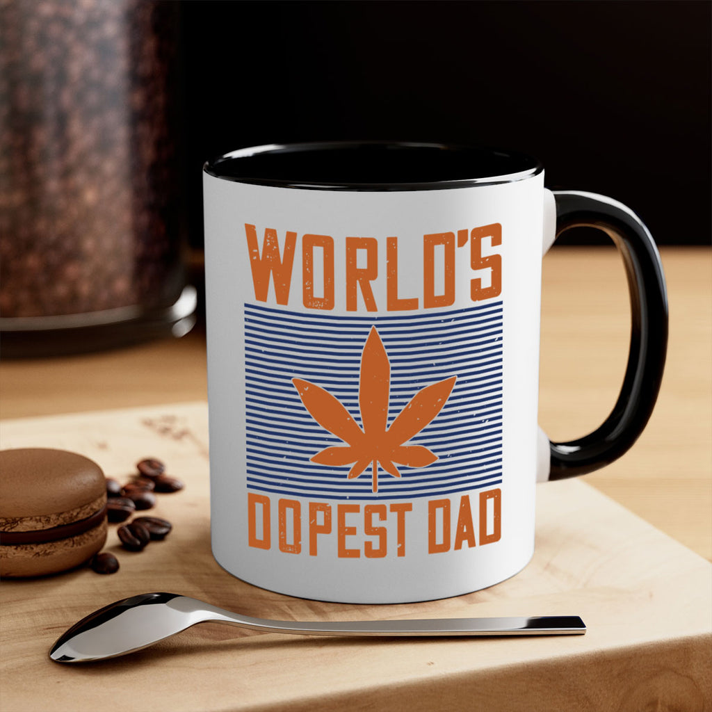 worlds dopest dad 148#- fathers day-Mug / Coffee Cup