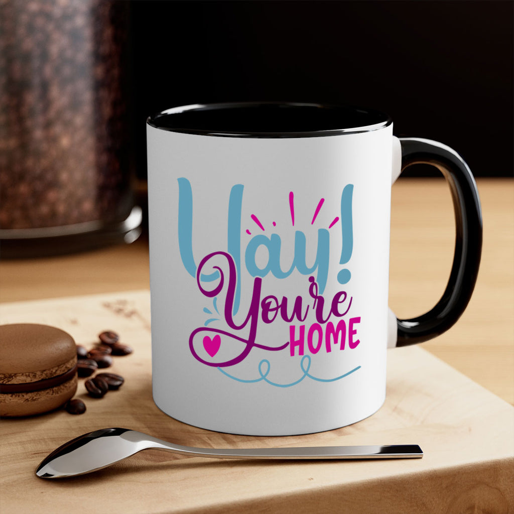 yay youre home 7#- Family-Mug / Coffee Cup