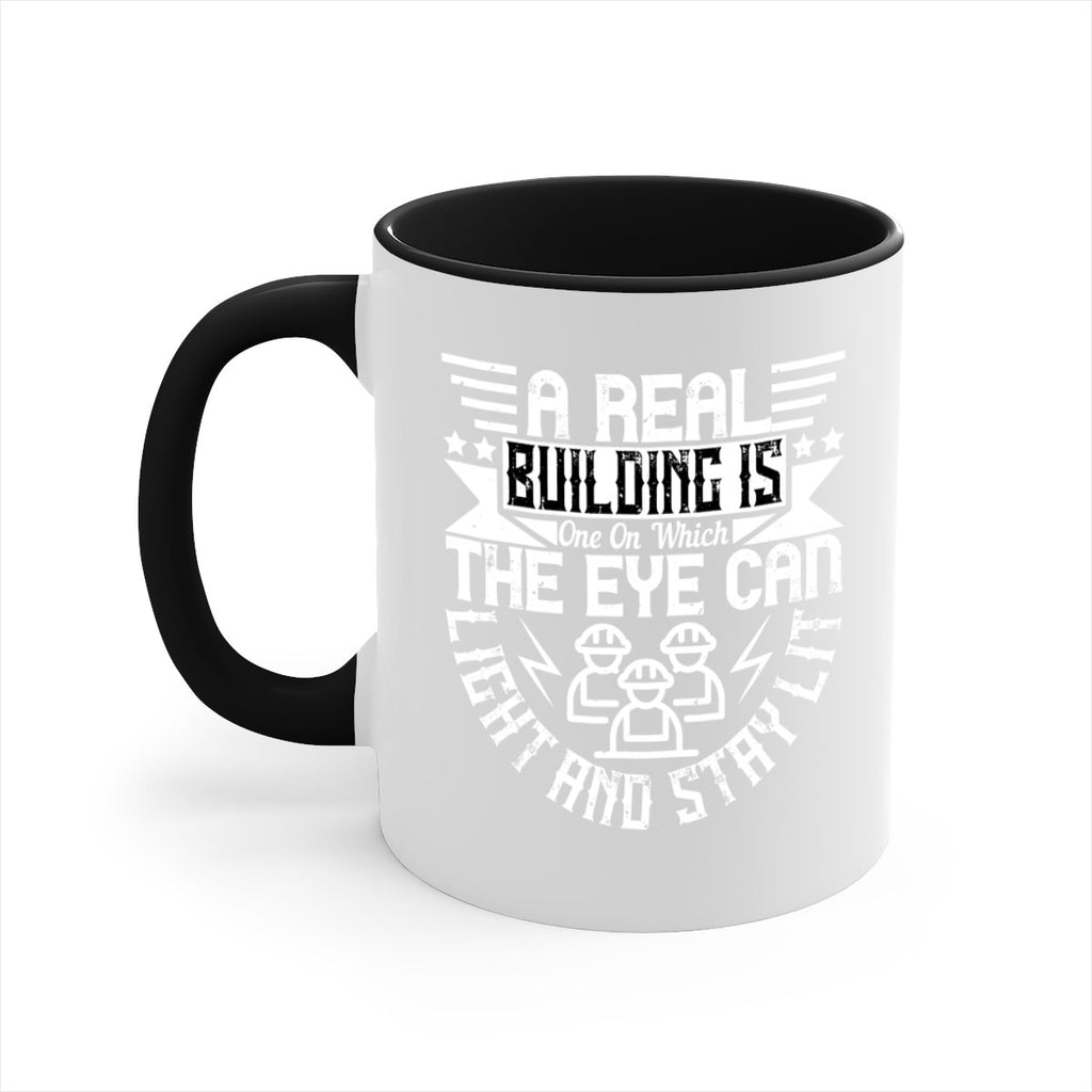 A real building is one on which the eye can light and stay lit Style 17#- Architect-Mug / Coffee Cup