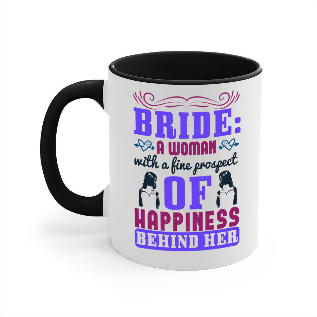 Bride A woman with a fine prospect of happiness behind her 84#- bride-Mug / Coffee Cup