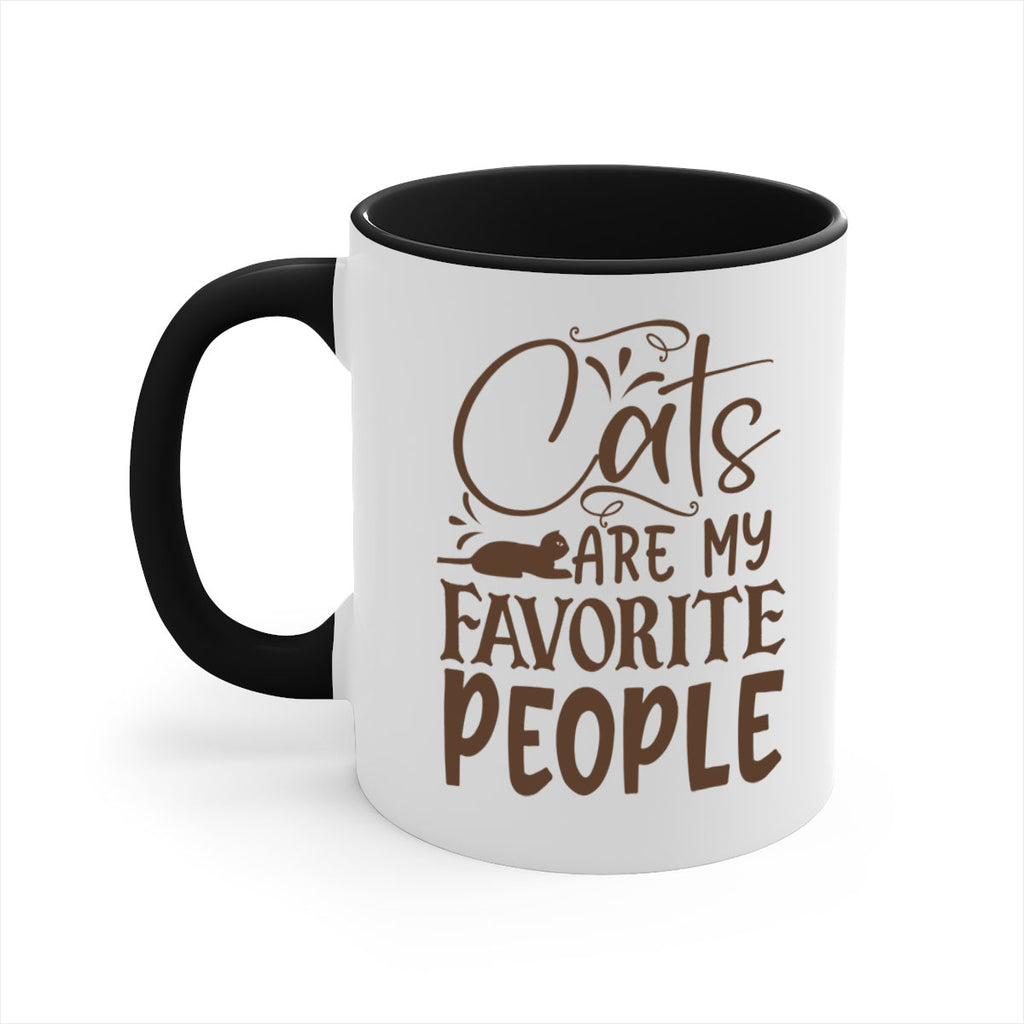 Cats Are My Favorite People Style 7#- cat-Mug / Coffee Cup