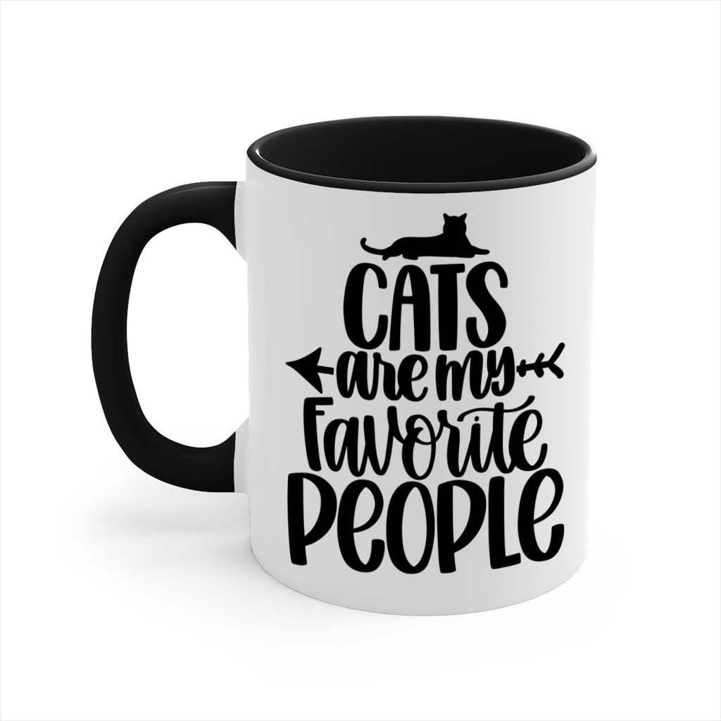 Cats Are My Favorite People Style 90#- cat-Mug / Coffee Cup