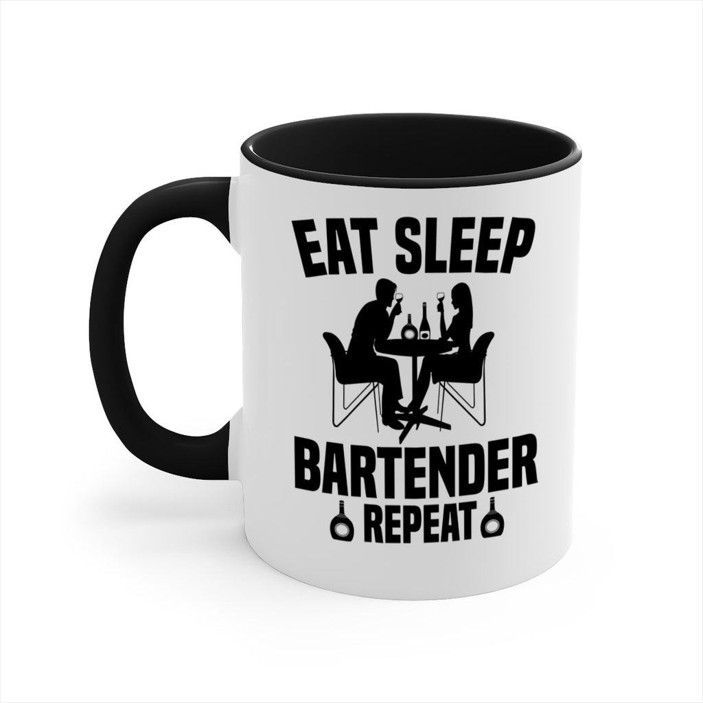 Eat sleep Style 3#- bartender-Mug / Coffee Cup