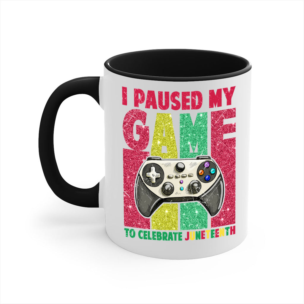 I Paused My Game To Celebrate Juneteeth 1#- juneteenth-Mug / Coffee Cup