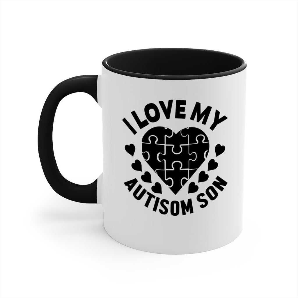 I love my Style 45#- autism-Mug / Coffee Cup