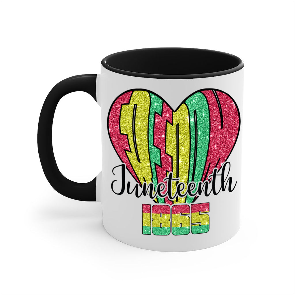 Juneteenth Since 1865 Heart 20#- juneteenth-Mug / Coffee Cup