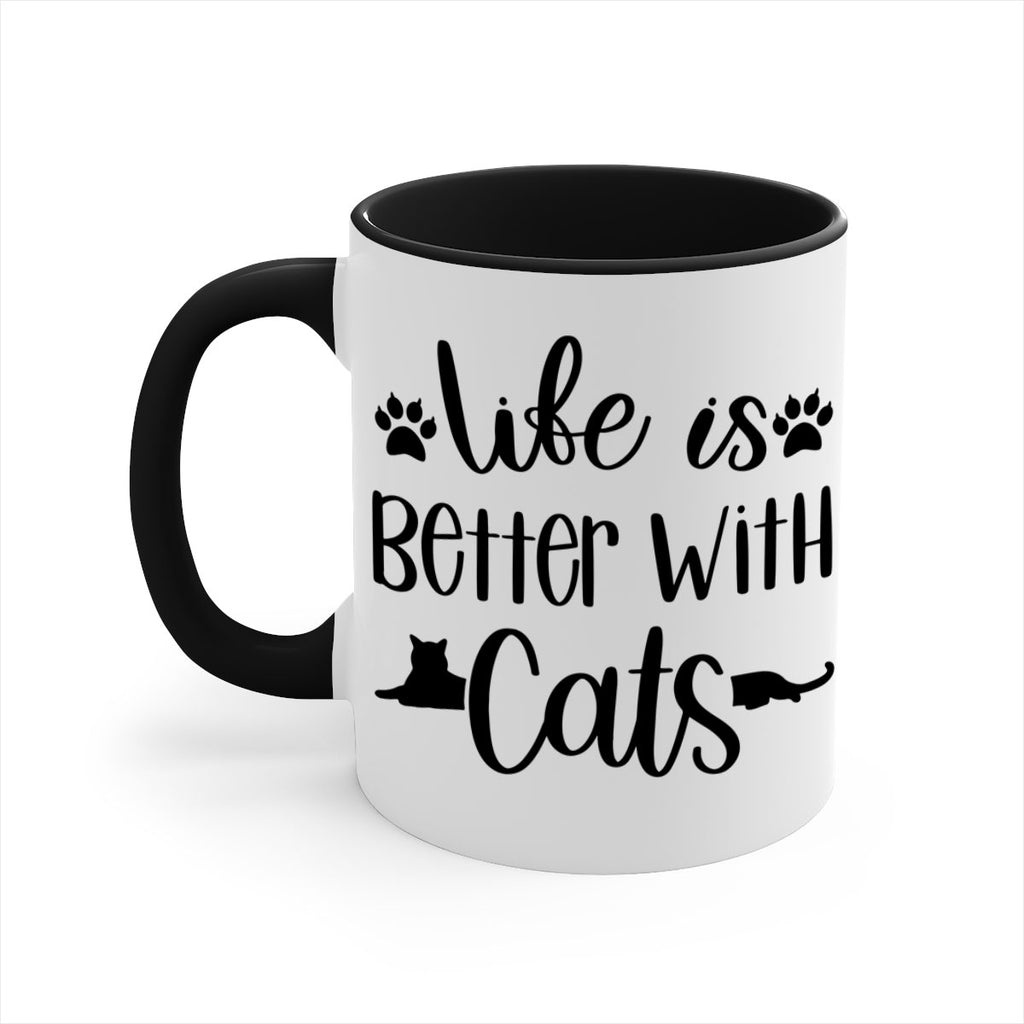 Life Is Better With A Cats Style 99#- cat-Mug / Coffee Cup