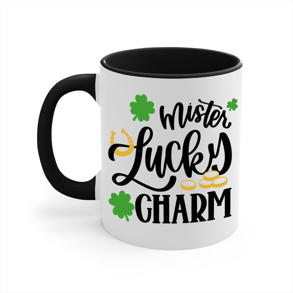 Mister Lucky Charm Style 46#- St Patricks Day-Mug / Coffee Cup