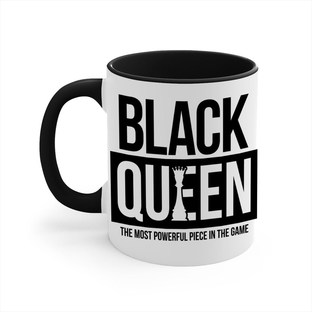 black queen chess 224#- black words - phrases-Mug / Coffee Cup