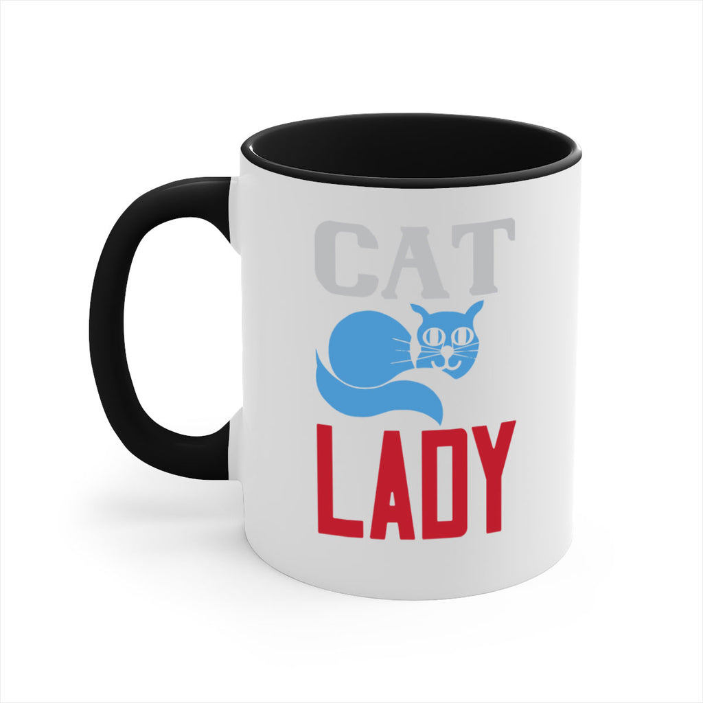 cat lady Style 31#- cat-Mug / Coffee Cup