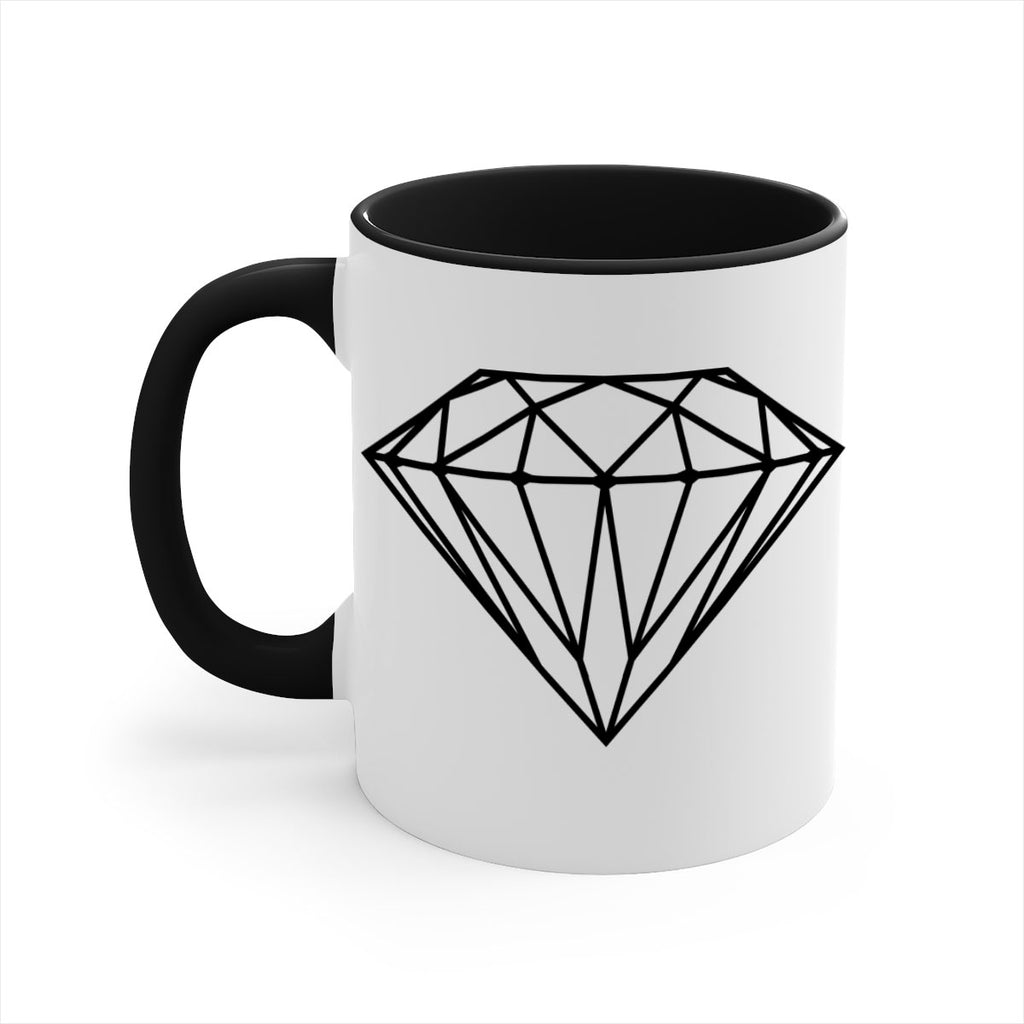 diamond 172#- black words - phrases-Mug / Coffee Cup