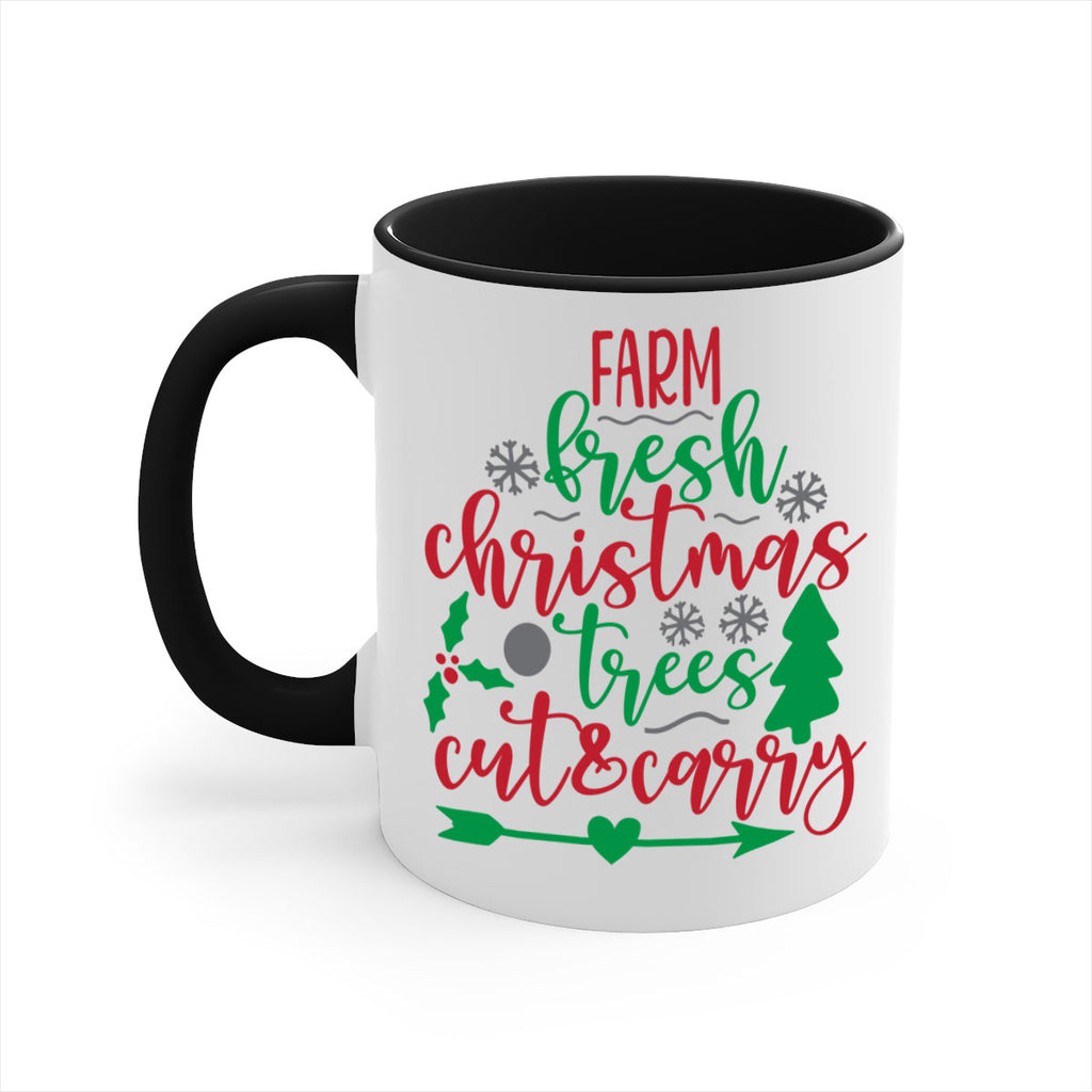 farm fress christmas trees style 208#- christmas-Mug / Coffee Cup