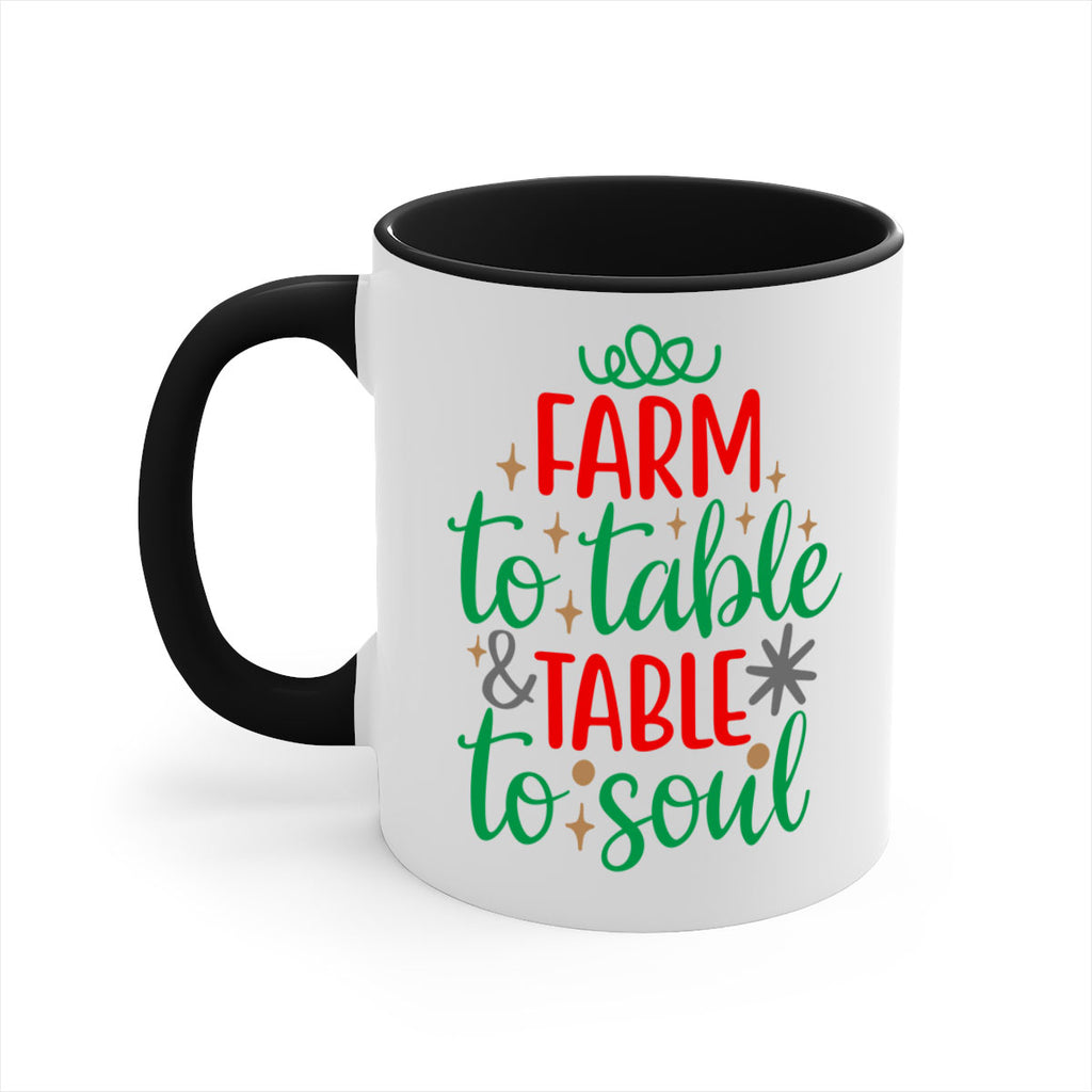 farm to table & table to soul style 209#- christmas-Mug / Coffee Cup