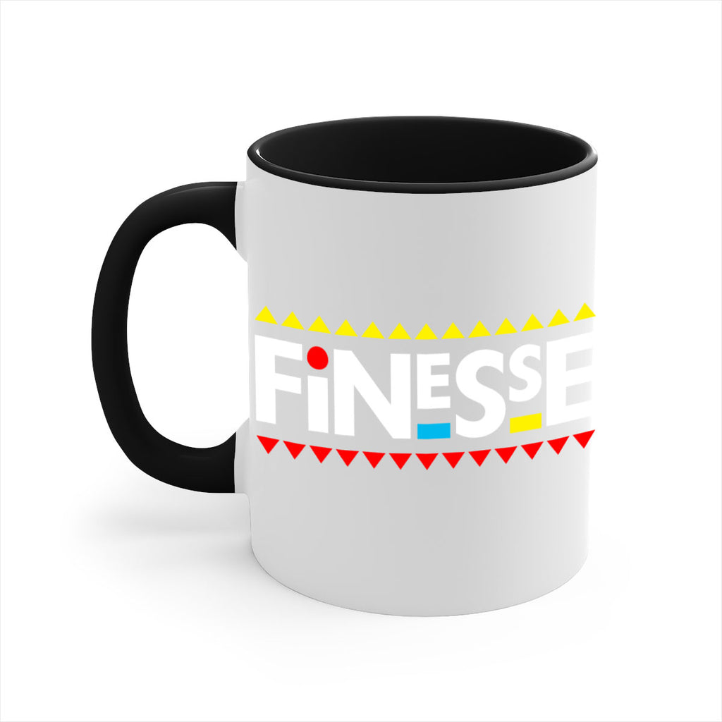 finesse 155#- black words - phrases-Mug / Coffee Cup