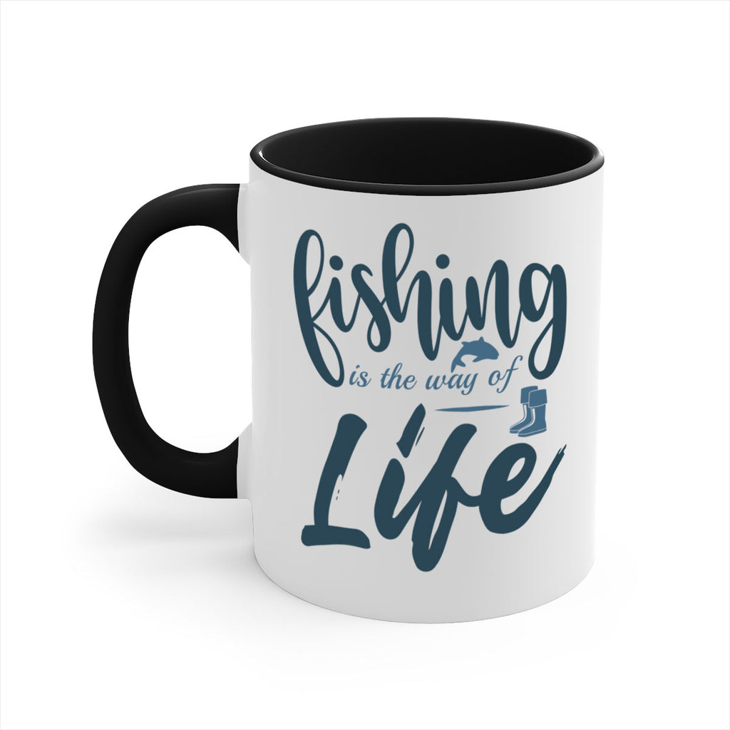 fishing is the way 137#- fishing-Mug / Coffee Cup