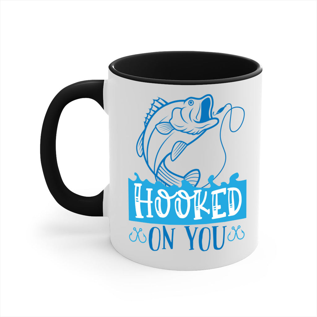 hooked on you 214#- fishing-Mug / Coffee Cup
