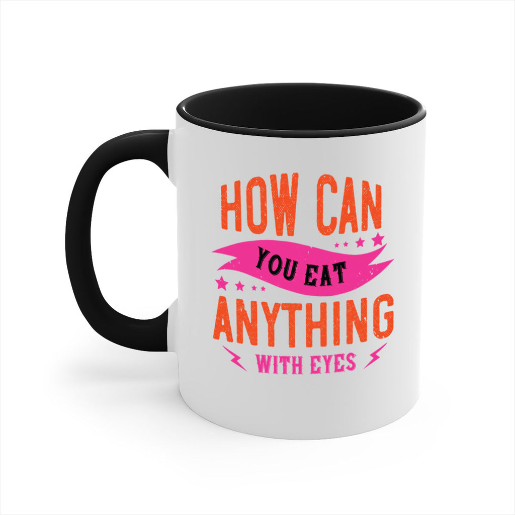 how can you eat anything with eyes 55#- vegan-Mug / Coffee Cup