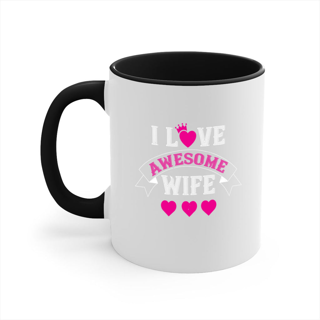 i love awesome wife 57#- valentines day-Mug / Coffee Cup