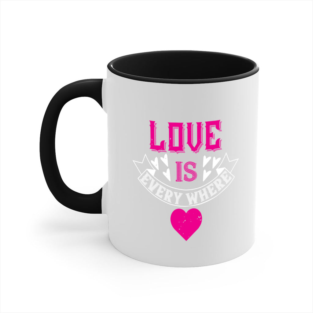 love is every where 44#- valentines day-Mug / Coffee Cup