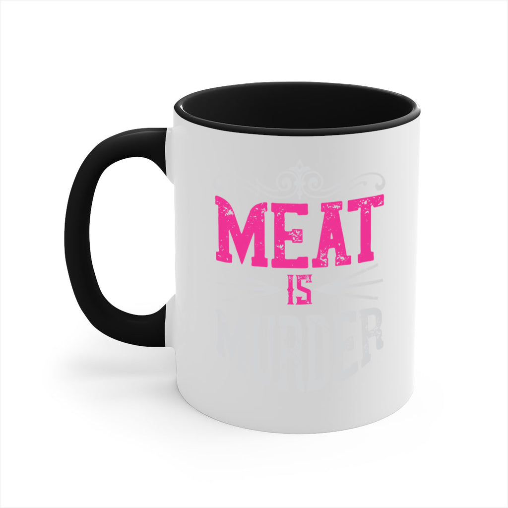 meat is murder 121#- vegan-Mug / Coffee Cup