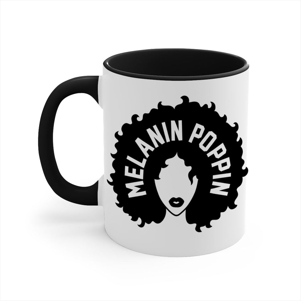 melanin poppin 26#- Black women - Girls-Mug / Coffee Cup