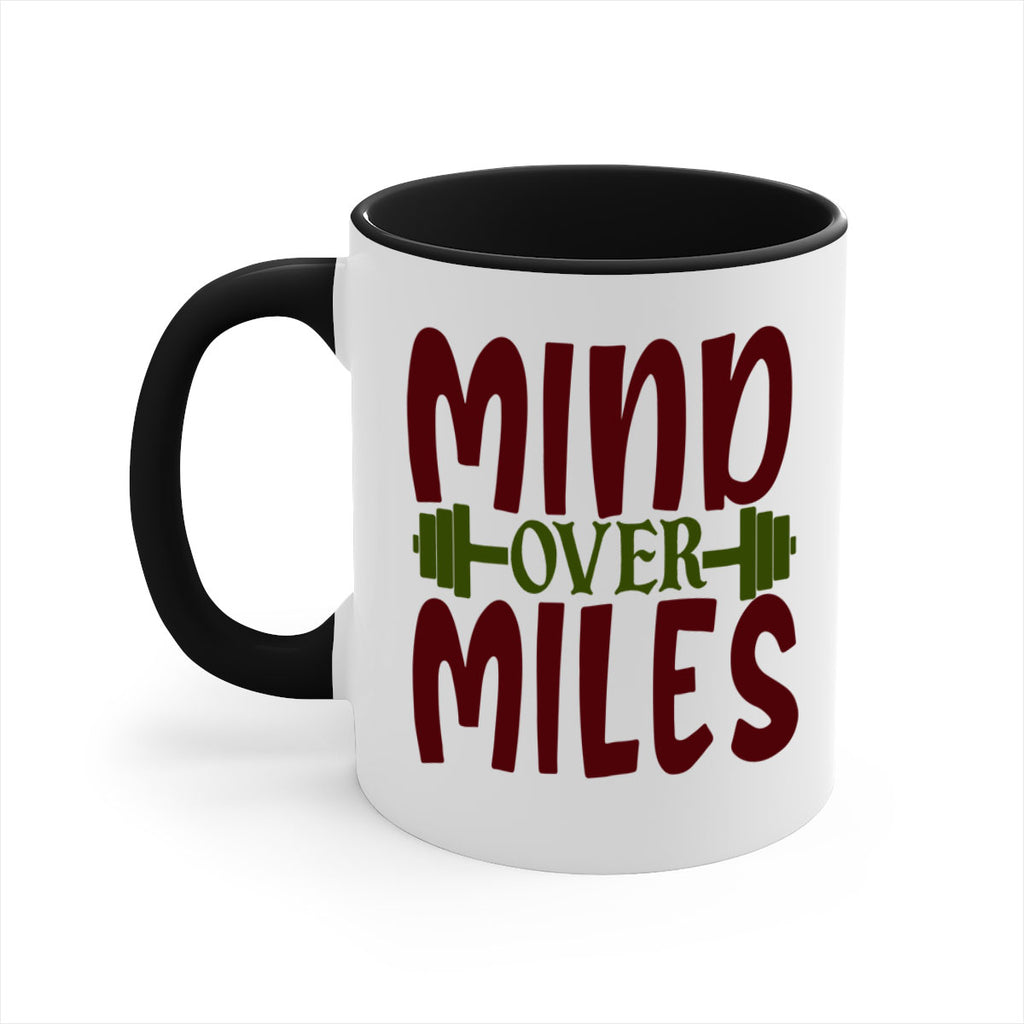 mind over miles 29#- gym-Mug / Coffee Cup