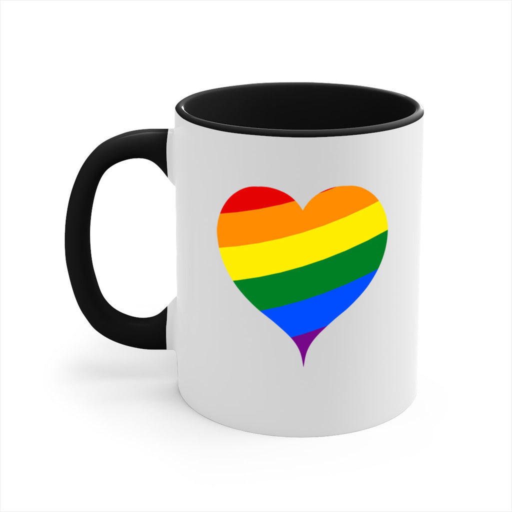 rainbow hear 8#- lgbt-Mug / Coffee Cup