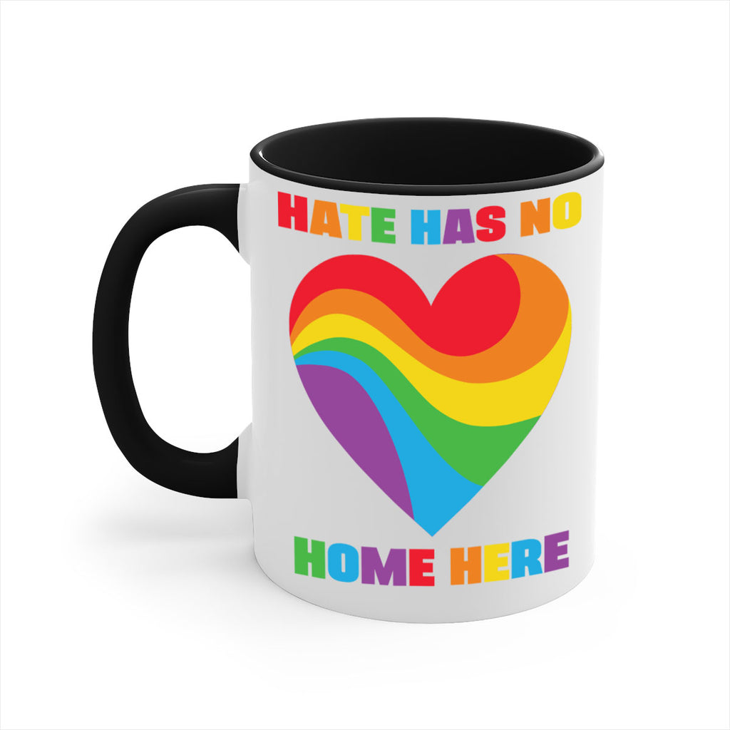 rainbow heart hate has no lgbt 30#- lgbt-Mug / Coffee Cup