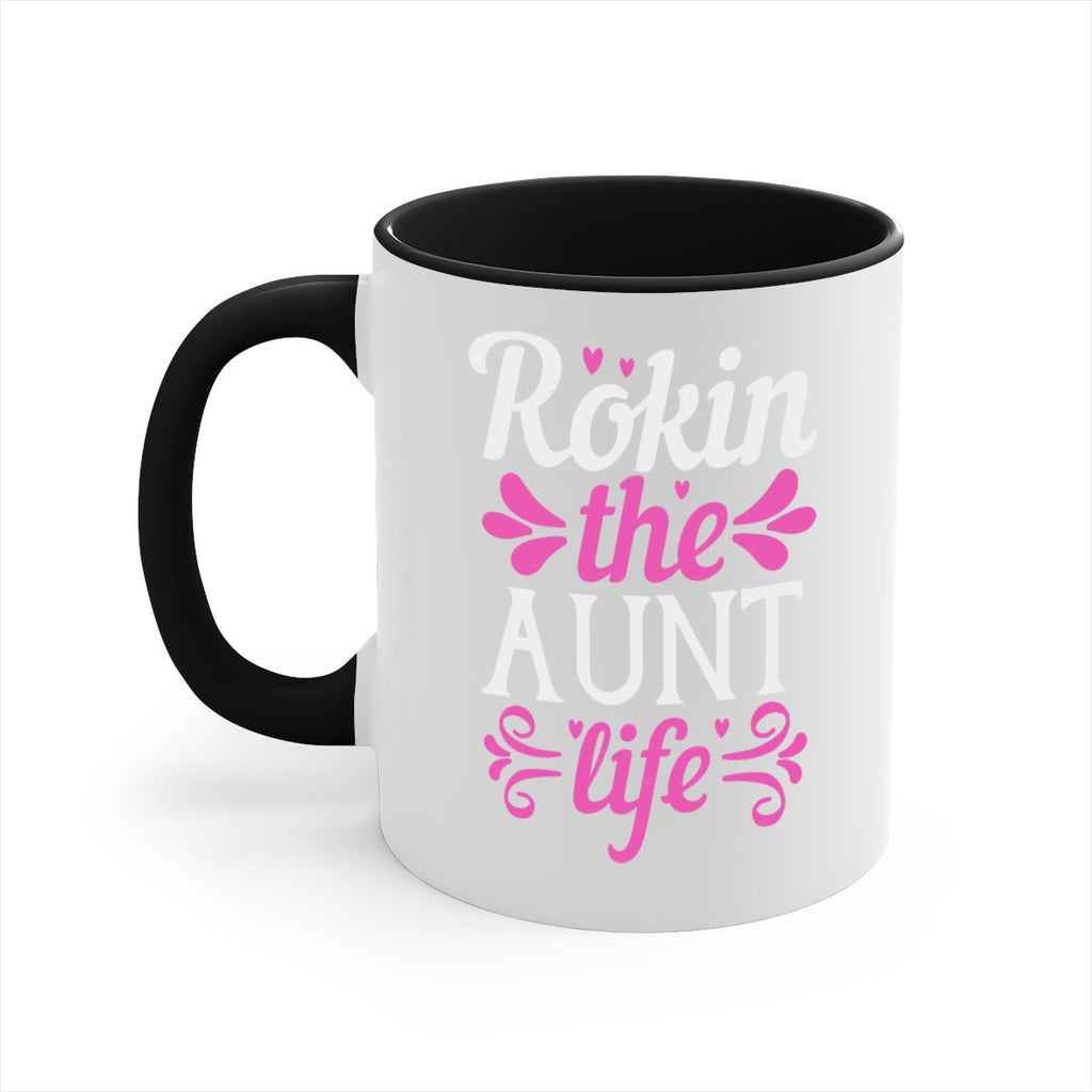 rokin the aunt life Style 24#- aunt-Mug / Coffee Cup