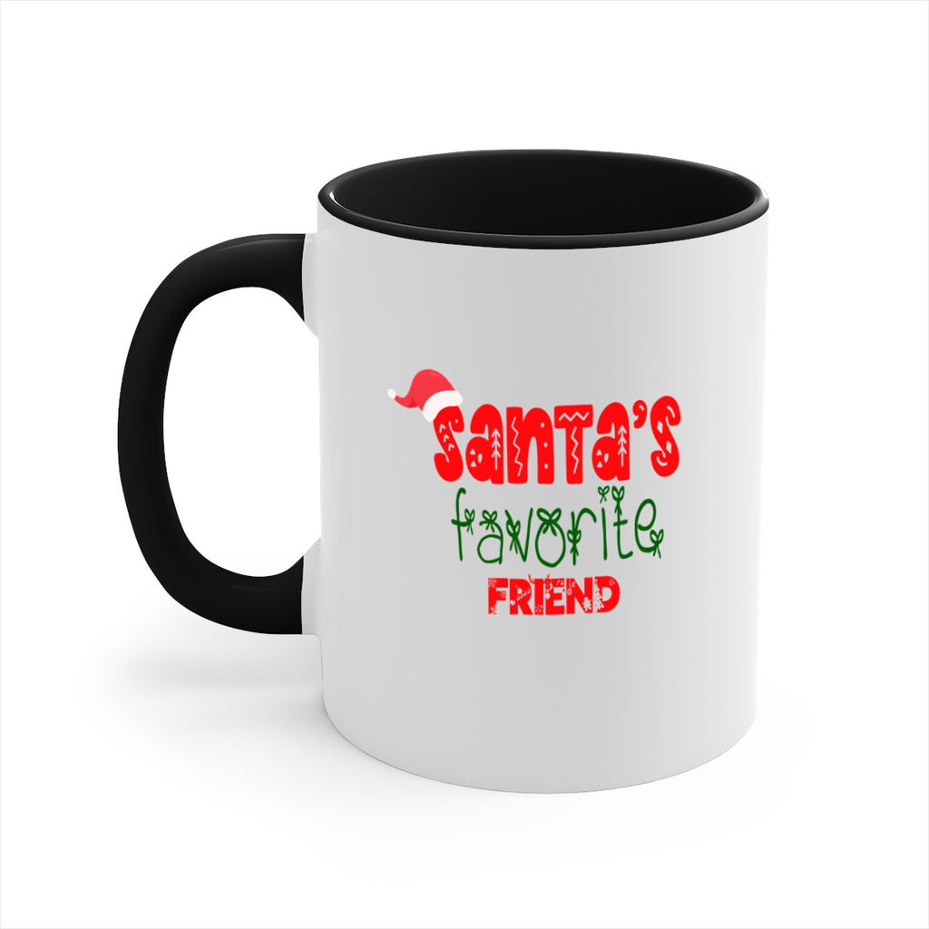 santas favorite friend style 832#- christmas-Mug / Coffee Cup
