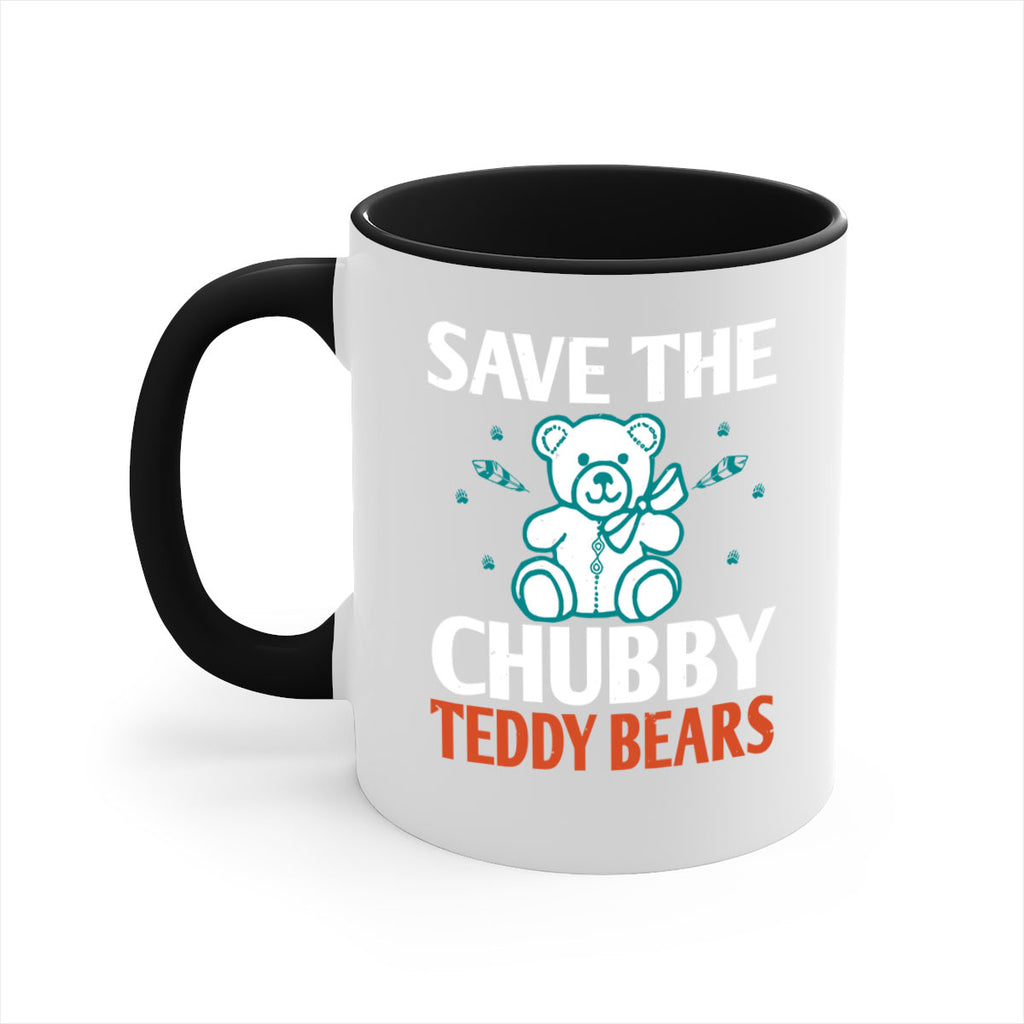 save the chubby teddy bears 28#- bear-Mug / Coffee Cup