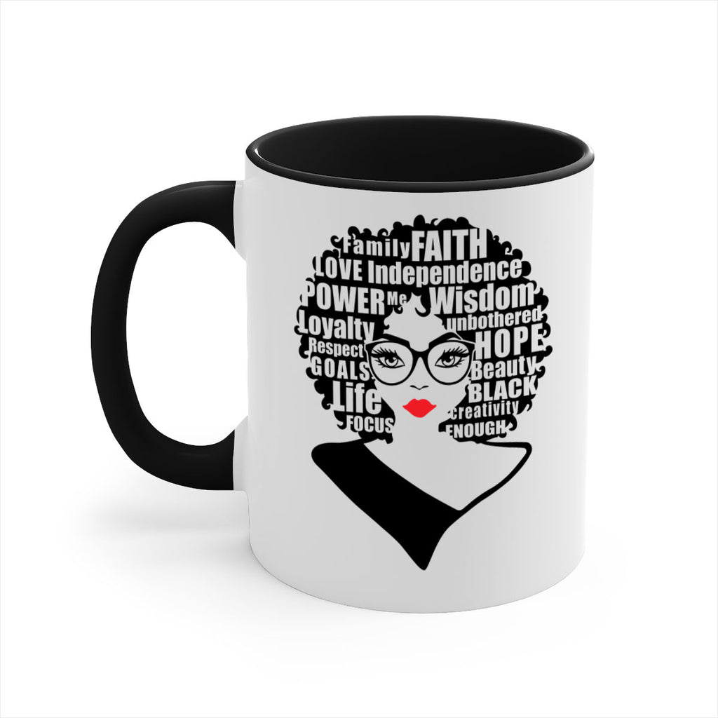 she is unique 16#- Black women - Girls-Mug / Coffee Cup