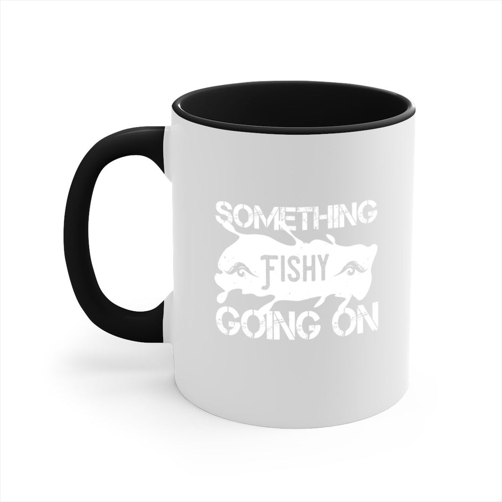 something fishy going on 235#- fishing-Mug / Coffee Cup