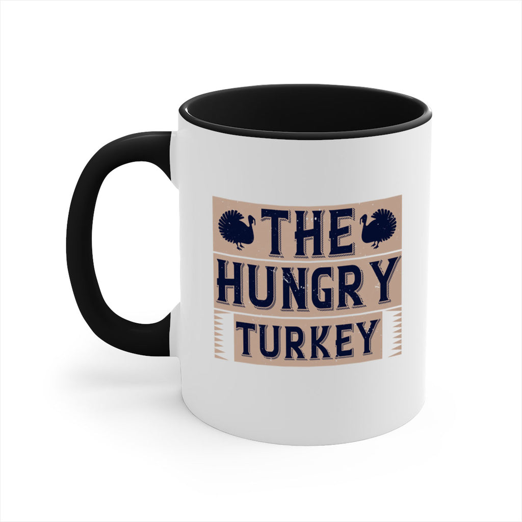 the hungry turkey 3#- thanksgiving-Mug / Coffee Cup