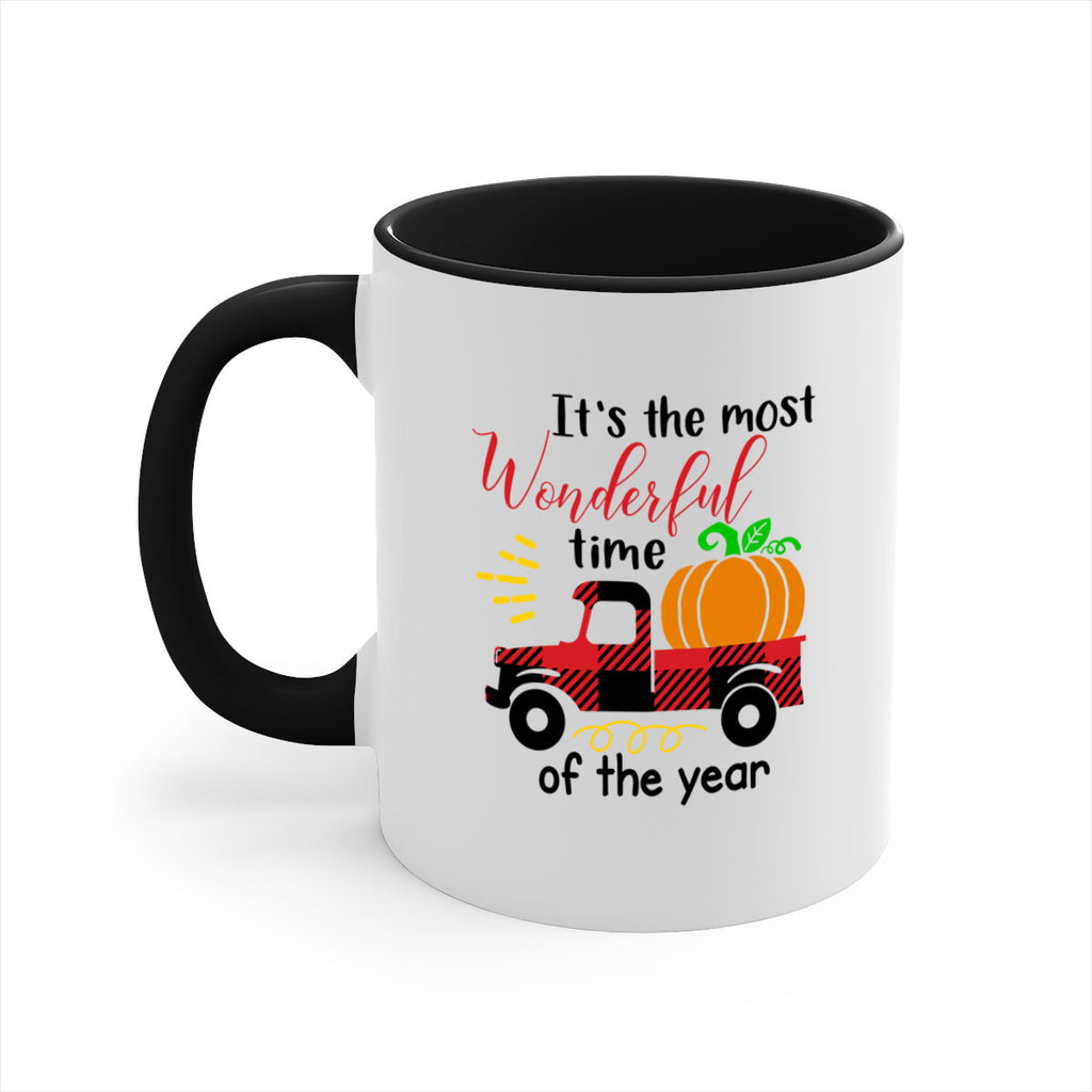 the most wonderful time pumpkin style 1204#- christmas-Mug / Coffee Cup