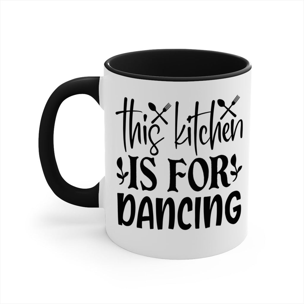 this kitchen is for dancing 75#- kitchen-Mug / Coffee Cup
