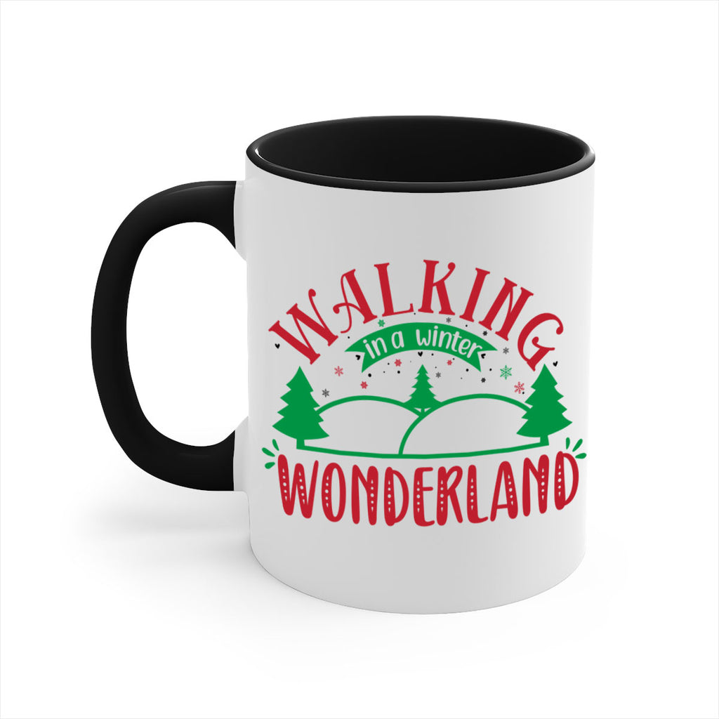 walking in a winter wonderland style 1225#- christmas-Mug / Coffee Cup