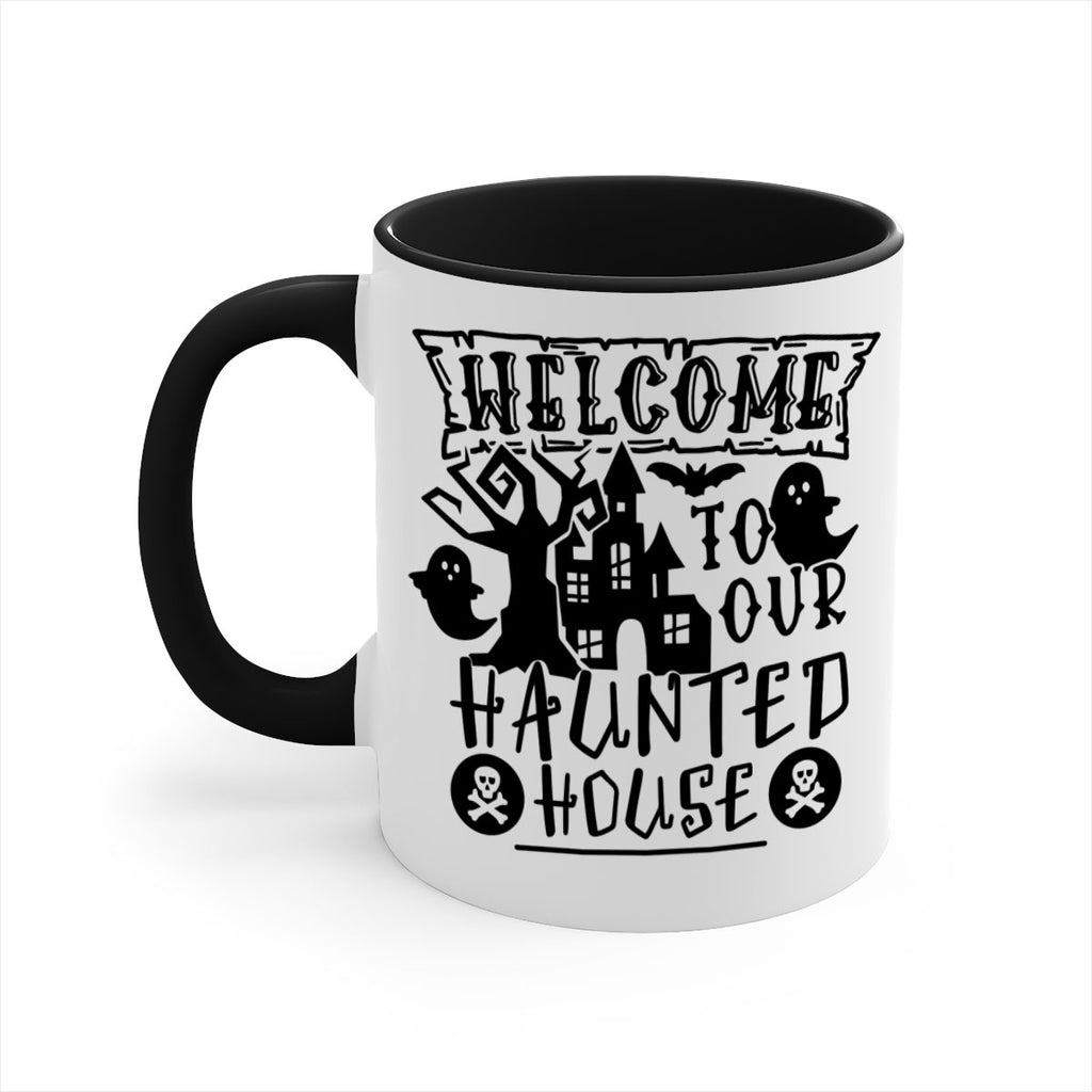 welcome to our haunted house 13#- halloween-Mug / Coffee Cup