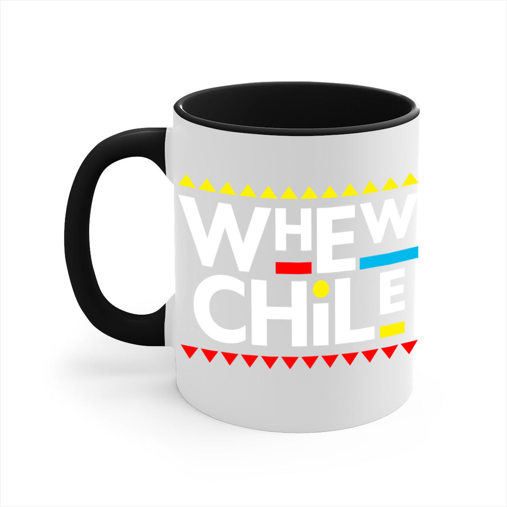 whew chile 11#- black words - phrases-Mug / Coffee Cup