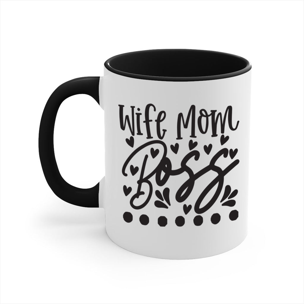 wife mom boss 358#- mom-Mug / Coffee Cup