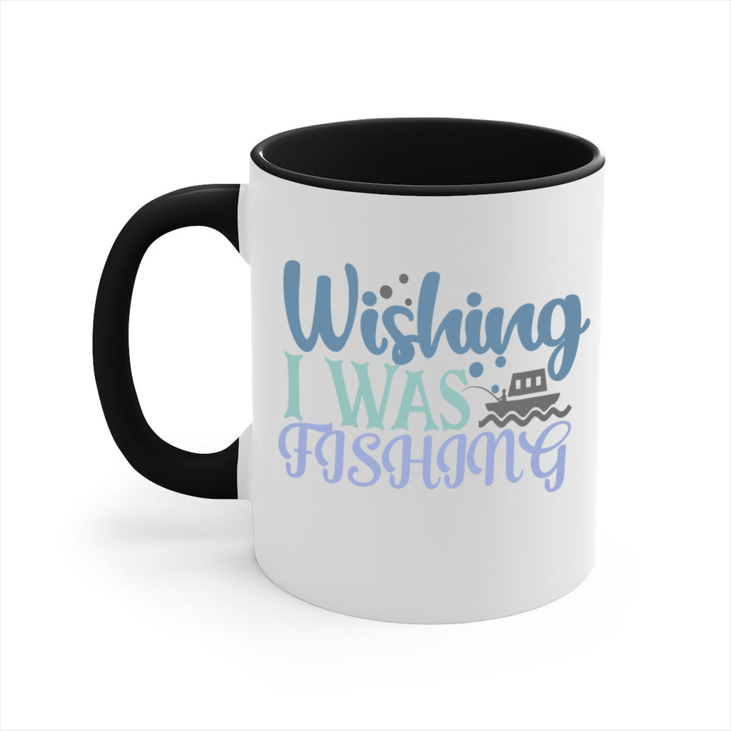 wishing i was fishing 190#- fishing-Mug / Coffee Cup